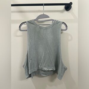 Light green tank top